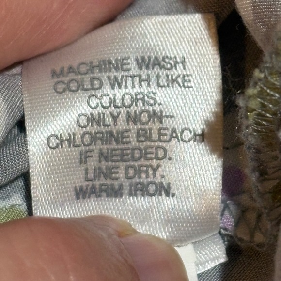 J Jill LongSleeve Button Up Tunic Blouse XL Casual Spring Office Lagenlook Flowy - Picture 11 of 12